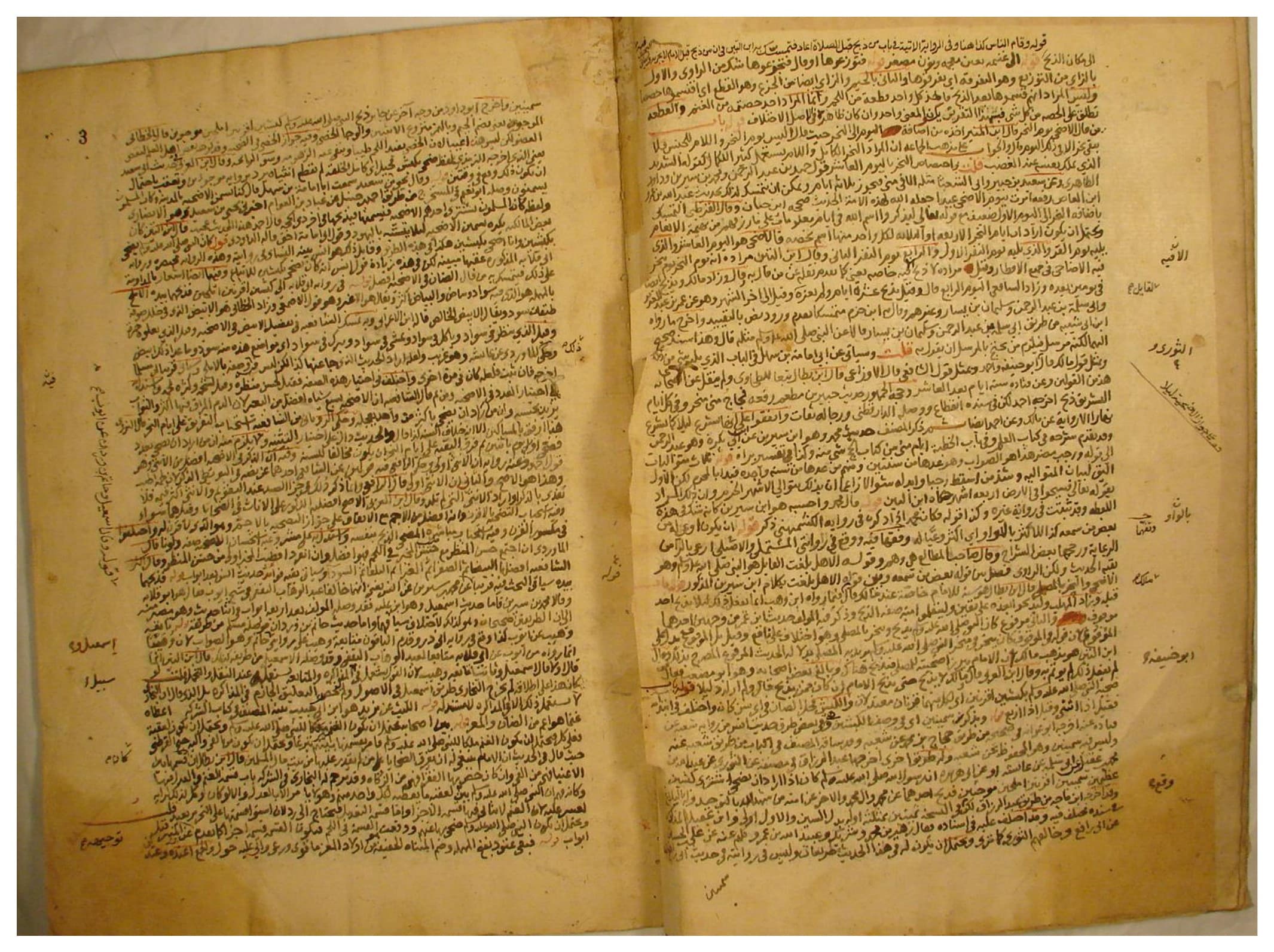 Figure 1.3. Folios of the Ibn ʿAllān manuscript of Fatḥ al-Bārī.