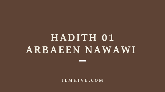 Hadith 01